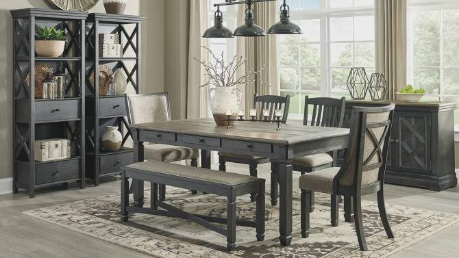 Tyler Creek Rectangular Dining Room Table Brown/Black - Signature Design by Ashley, 2 of 11, play video