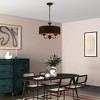 Livex Lighting Harrington 3 - Light Pendant in  Black - 2 of 4