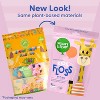 SmartLifeco KIDS Biodegradable Eco Floss Picks | Unflavored (PACK OF 2 BAGS) Smart Life Co for Children - 3 of 4