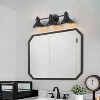 C Cattleya Modern Powder-coated Black Vanity Light Fixture for Bathroom - 4 of 4