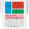 Naruto Classic Group Squares Crew Neck Short Sleeve Men's White T-shirt - 2 of 3
