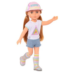 Glitter Girls Astrid Poseable 14" Camping Doll - 1 of 4