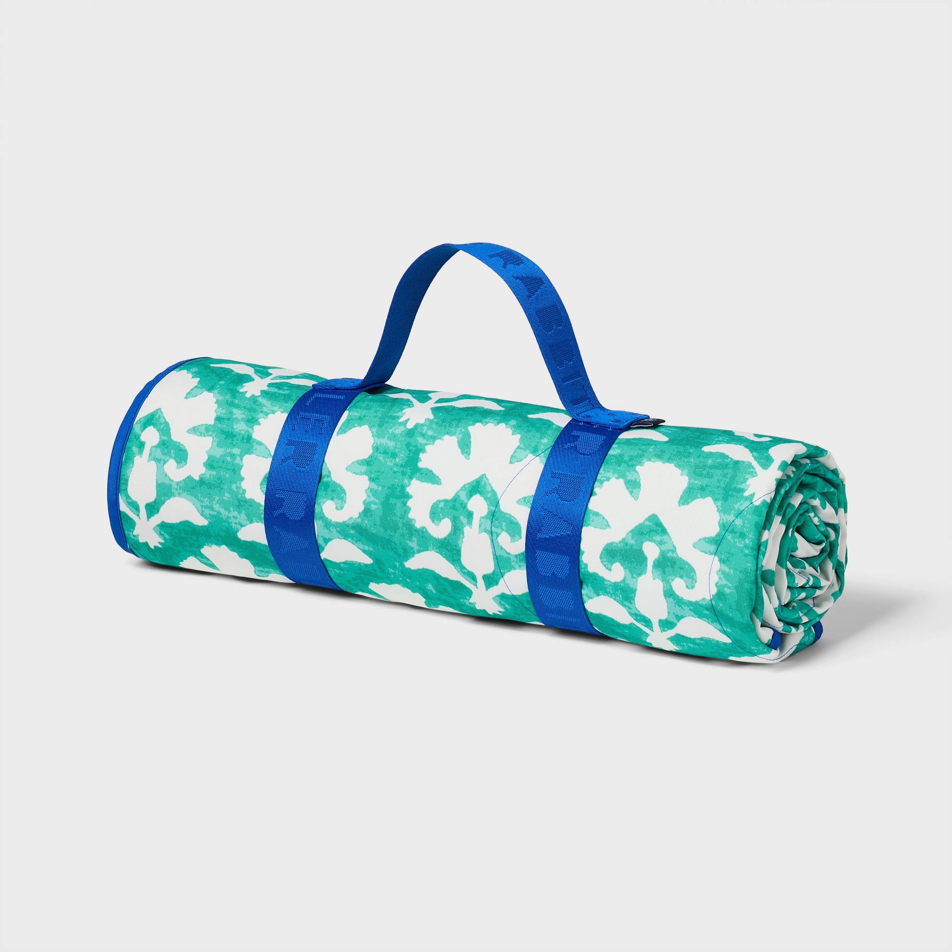 Stamped Floral Picnic Blanket Teal - Roller Rabbit x Target
