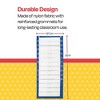 School Smart Pocket Chart with 14 Pockets, 33 x 12-1/2 Inches, Blue - 3 of 4
