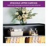 5-Tiers Wood Shoes Storage Cabinet with 2 Doors Shoe Rack Organizer for Entryway - 3 of 4