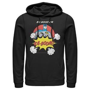 Men's Batman Be Good or Kaboom Pull Over Hoodie - 1 of 3