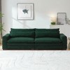 CAVINAS 104.72 inch Fabric Sofa Couch, Mid Century Modern Sofa Solid Wood Leg, for Living Room, Apartment, Bedroom, Office - 3 of 4