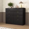 ORRD White 9-Drawer Dresser (63" Large Deep) – Wooden Storage for Bedroom, Living Room, Hallway - 3 of 4