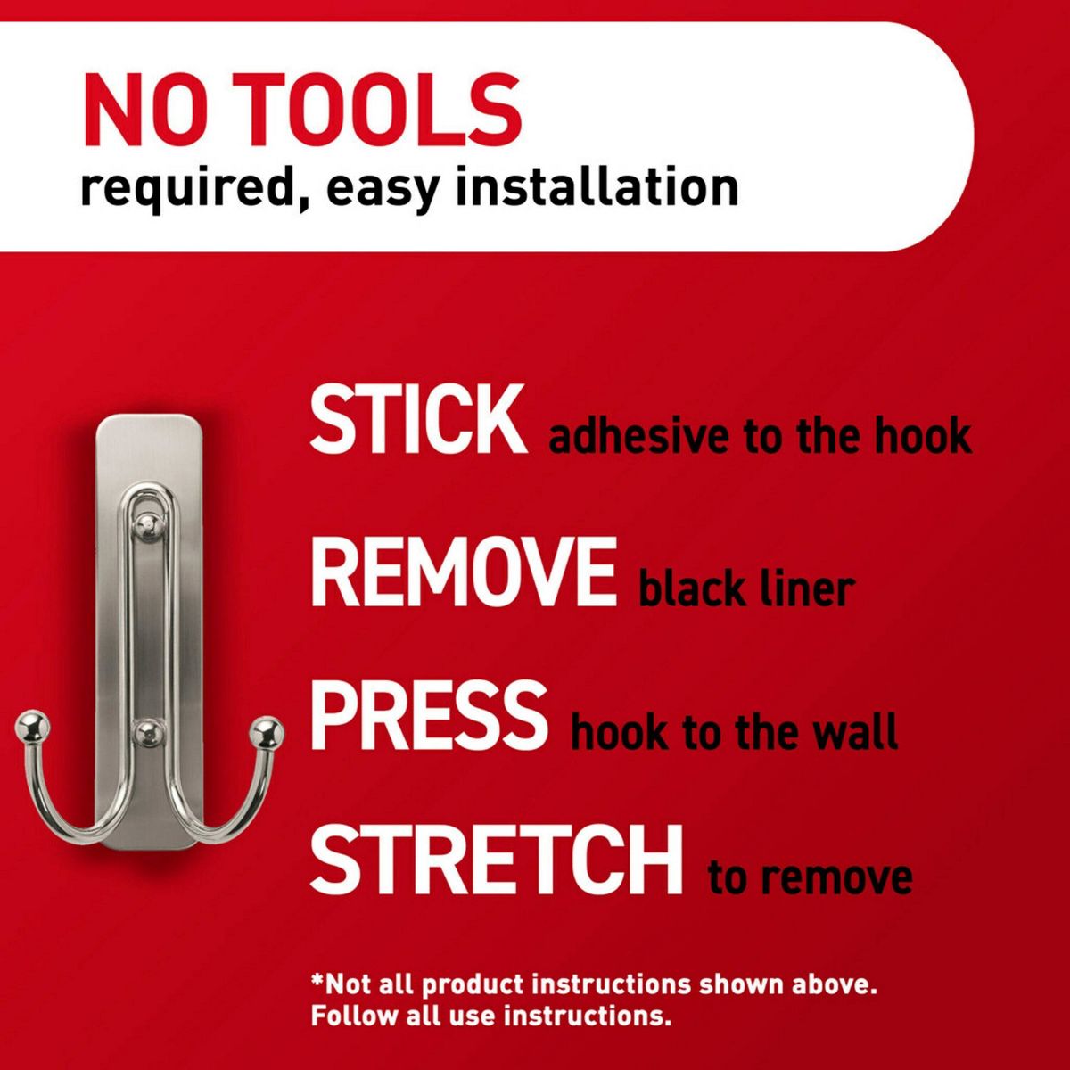 Command Large Sized Double Decorative Hooks - thumbnail 8