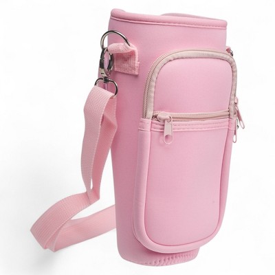 A Little Obsessed Neoprene Tumbler Holder Crossbody Bag with Pockets