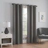 1pc Blackout Thermaback Microfiber Window Curtain Panel - Eclipse - image 3 of 3