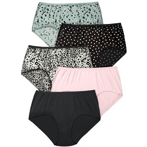 Comfort Choice Cotton Brief 5-Pack - 1 of 4