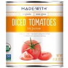Made With Organic Diced Tomatoes in Juice - Case of 12/28 oz - 2 of 2
