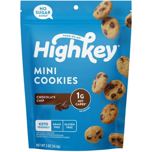 HighKey Chocolate Chip Mini Cookies - 2oz - image 1 of 4