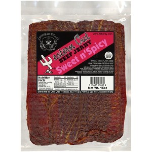 Buffalo Bills 18oz Sweet n' Spicy Western Cut Big Slab Beef Jerky (15 beef jerky slices per bag) - 1 of 4