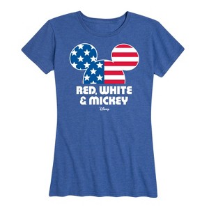 Women's - Disney - Americana Short Sleeve Graphic T-Shirt - 1 of 4