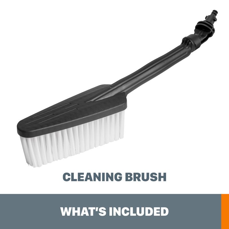 Worx WA4048 7" Hydroshot Multi-Purpose Cleaning Brush, 3 of 9