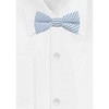 Jacob Alexander Young Boys’ Seersucker Striped Pre-Tied Bow Tie - 2 of 4