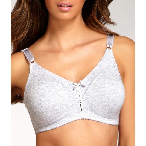 Bali Double Support Wirefree Bra, White, 44D