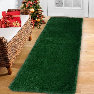 Modern Fluffy Area Rugs for Bedroom Living Room, Plush Soft Thick Fuzzy Shaggy Carpet for Kids Nursery Dorm - 1 of 4