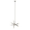 Chloe Lighting Adalynn Transitional 10 Light Brushed Nickel Ceiling Pendant 19 Wide - 4 of 4