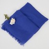 Anna-Kaci Lightweight Solid Cotton Linen Scarf Large Long Gauze Beach Wrap Shawl 78 Inches - 3 of 4