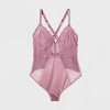 Women's Unlined Lace Lingerie Bodysuit - Auden™ - 4 of 4