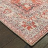 Scarlett Bohemian Medallion Area Rug Red/Gray - Captiv8e Designs - 2 of 4