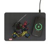 Marvel Deadpool Badge 15-Watt Wireless Charger and Mouse Pad - 2 of 3