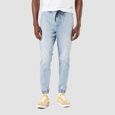 Slim Denim Joggers - Light denim blue - Men