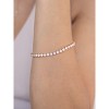 Crystal Chain 18k Gold Plated Tennis Bracelet - Ettika - 2 of 2