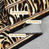 Leopard Runner Rug , Soft Leopard Patchwork Print Washable Rug Runners for Hallways Non-Slip Low Pile Kitchen Runners for Bedroom Laundry Kitchen - 3 of 4