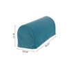 Unique Bargains Stretchy Anti-Slip Sofa Couch Armchair Covers with Pins 2 Pcs - 2 of 4