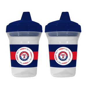Baby Fanatic - MLB Licensed Texas Rangers 2 Pack Sippy Cup - 1 of 1