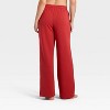 Women's Fleece Wide Leg Sweatpants - Auden™ - 2 of 3