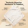 Lyra Muslin Baby Towels with Hoods for Newborn Girls, Boys, 100% Organic Cotton Soft Hooded Baby Bath Towels - 3 of 4