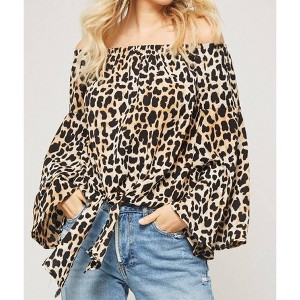 Women's Wild Thing Leopard Top - PROMESA - 1 of 3