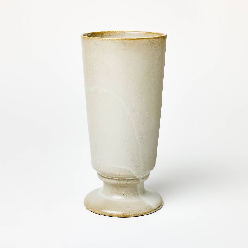 Ceramic Column Vase with Reactive Glaze - Threshold&#8482; designed with Studio McGee, 1 of 8