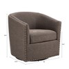 NicBex Swivel Accent Chair,Upholstered Swivel Living Room Chairs with Mid-Height Backrest,Modern Arm Chair,Accent Chairs for Living Room - 3 of 4