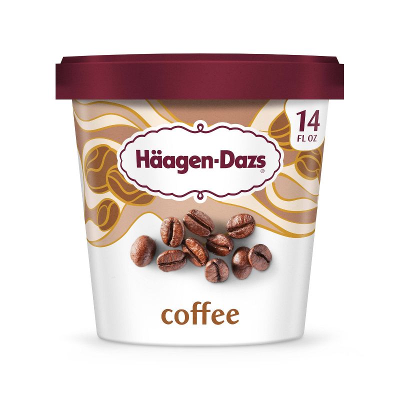 Haagen-Dazs Coffee Ice Cream - 14oz, 1 of 10