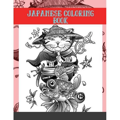 Download Japanese Coloring Book By Ashen Alessandra Paperback Target