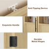 Pantry Cabinet, Tall Pantry Storage Cabinet, Farmhouse Kitchen Hutch with Storage Drawers for Living Room, Dining Room - 4 of 4
