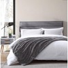 Kate Aurora Ultra Soft & Premium Plush Oversized Faux Rabbit Fur Accent Throw Blanket - 50 in. W x 70 in. L - 2 of 2