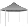 vidaXL Gazebo Grey Powder-Coated Steel 11.8ft x 10.2ft Foldable Gazebo - 2 of 4
