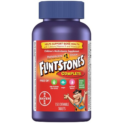 The Flintstones Kids' Complete Multivitamin Chewable Tablets - Mixed Fruit