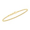 Ross-Simons Italian 18kt Gold Over Sterling Jewelry Set: 5 Chain Bracelets - 3 of 4