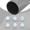 Unique Bargains High Impact Water Plumb Cable Sleeve PVC Rigid Round Pipes 20" Length - 3 of 4