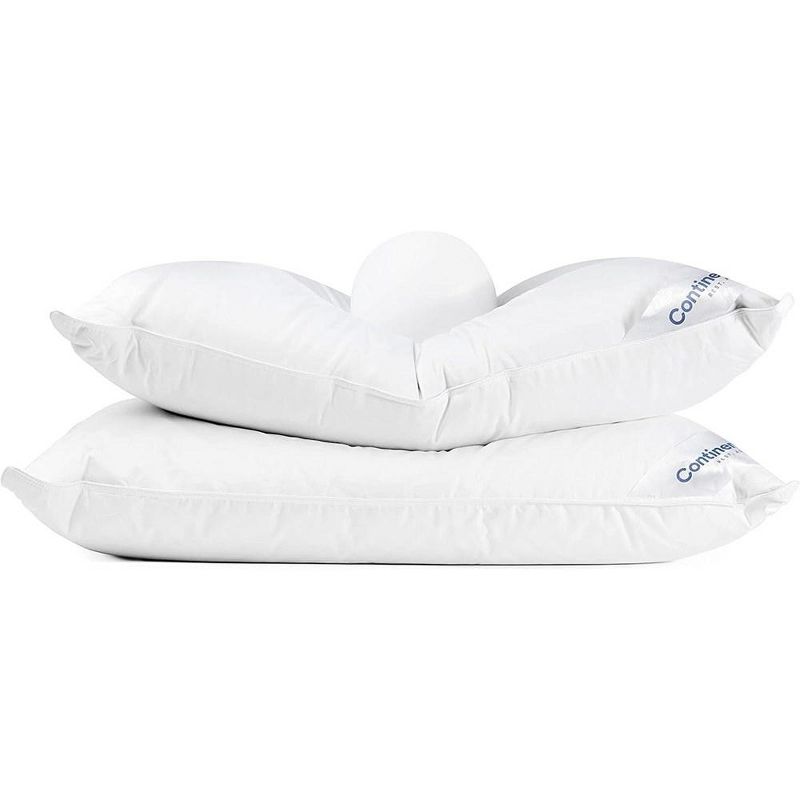 Continental Bedding Siberian 800FP 100% Goose Down Pillow Medium Support Pack of 1, 4 of 6