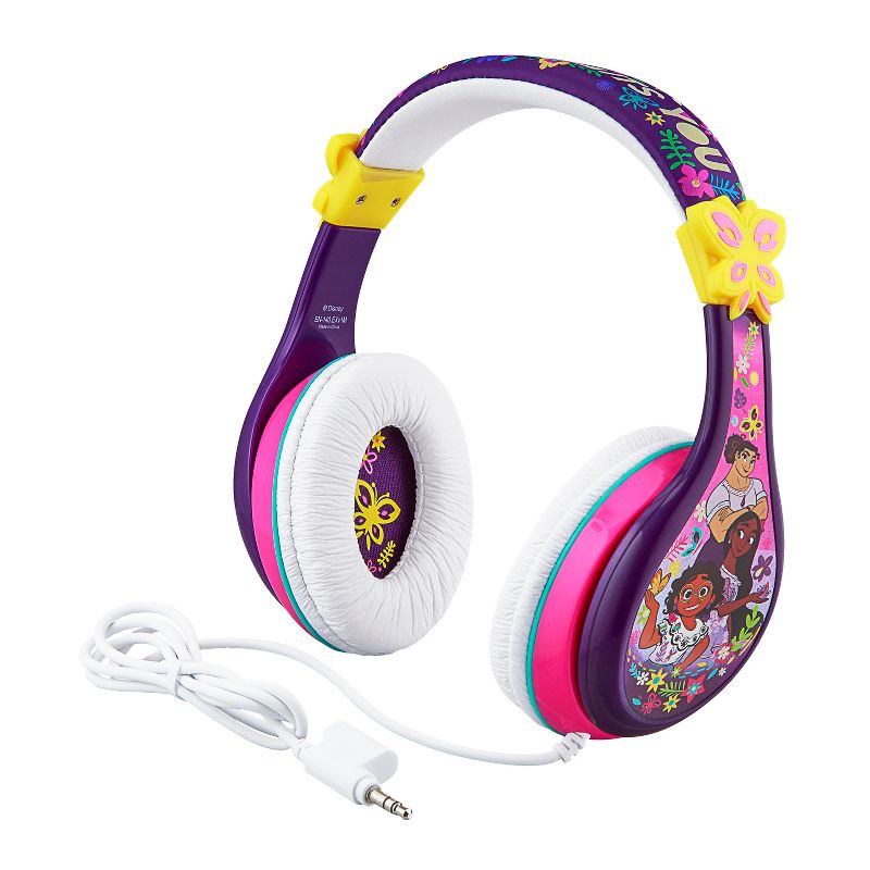 eKids Disney Encanto Wired Headphones for Kids, Over Ear Headphones for School, Home, or Travel  - Purple (EN-140.EXV1MOLB), 3 of 6