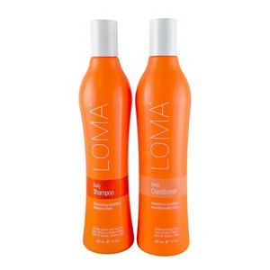 Loma Daily Shampoo (12 oz) & Daily Conditioner (12 oz) DUO SET KIT - Cleanse, Clarify, and Condition: The Loma Daily Duo for Hair that Shines - 1 of 4